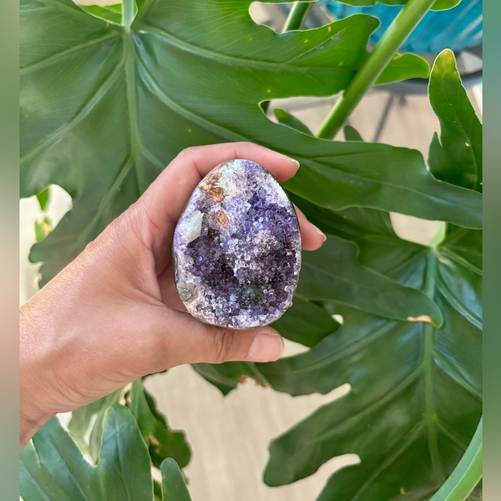 Amethyst Egg from Brazil ~ Easter Egg